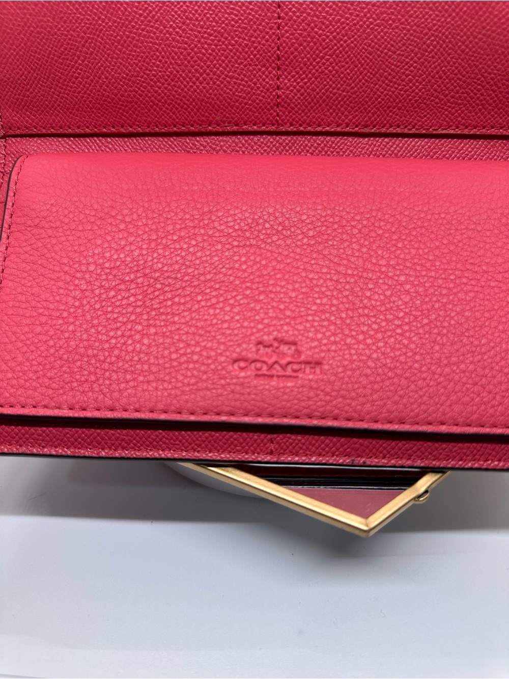 Coach Pebbled Leather Wallet and Checkbook New without tags. Never used. - Picture 6 of 9